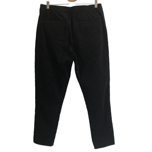 ASOS Wide Wale Black Corduroy Trousers 34 - Picture 2 of 9